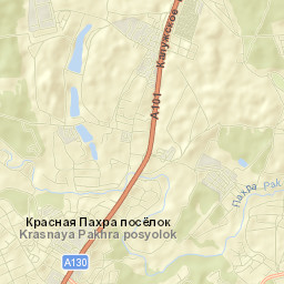 Krasnaya Pahra Street Map