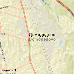 Domodedovo Street Map