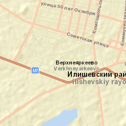 Verkhneyarkeyevo Street Map