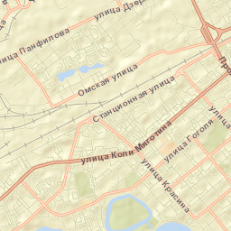 Kurgan Street Map