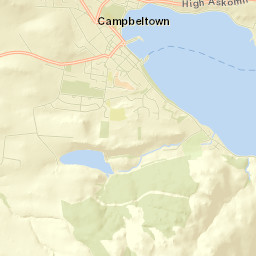 Campbeltown Street Map