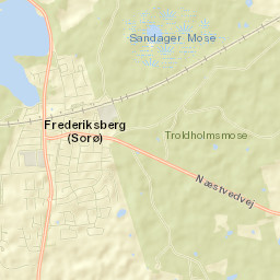 Frederiksberg Street Map
