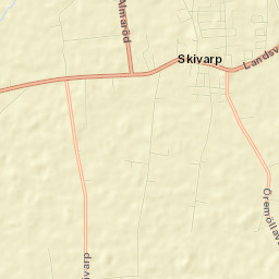 Skivarp Street Map