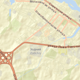 Bronnitsy Street Map