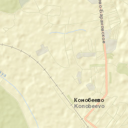 Konobeyevo Street Map