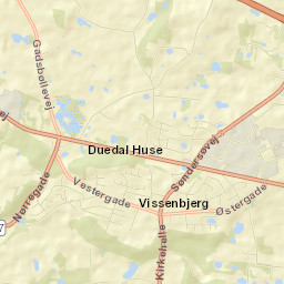 Vissenbjerg Street Map