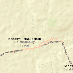 Balakhta Street Map