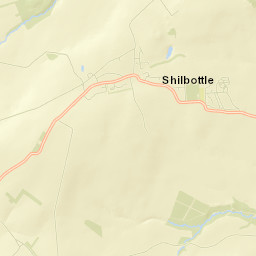Shilbottle Street Map