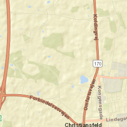 Christiansfeld Street Map
