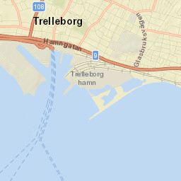 Trelleborg Street Map
