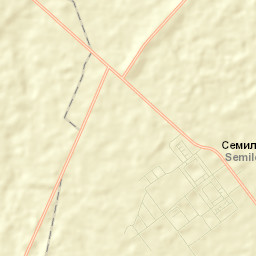 Semiletka Street Map
