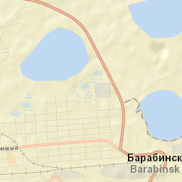 Barabinsk Street Map