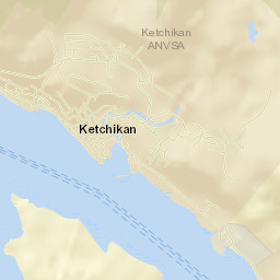 Ketchikan Street Map