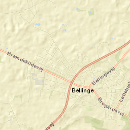 Bellinge Street Map