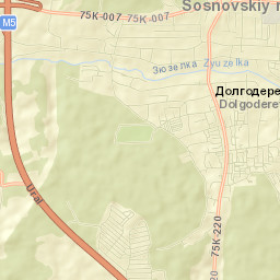 Dolgoderevenskoye Street Map