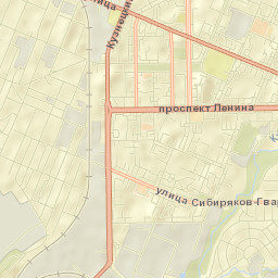 Kemerovo Street Map