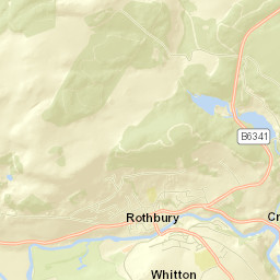 Rothbury Street Map