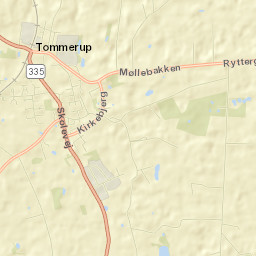Tommerup Street Map