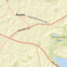 Haslev Street Map