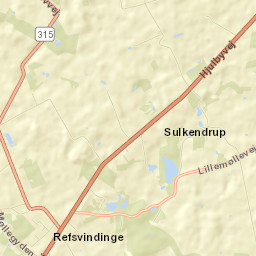 Nyborg Kommune Street Map