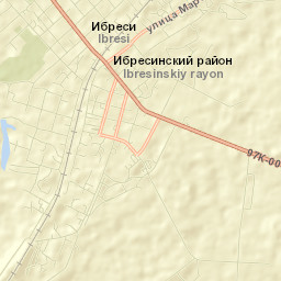 Ibresi Street Map