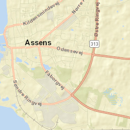 Assens Street Map