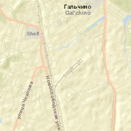 Barybino Street Map