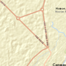 Sarmanovo Street Map