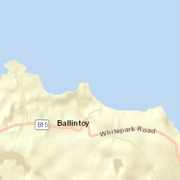 Ballintoy Harbour Street Map