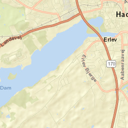 Haderslev Street Map