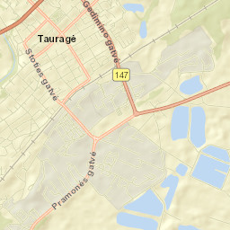 Taurage Street Map