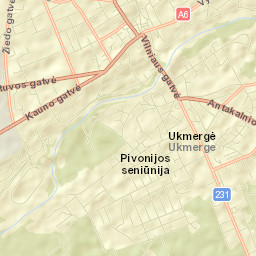 Ukmerge Street Map