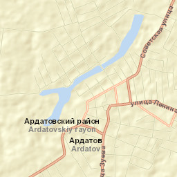 Ardatov Street Map