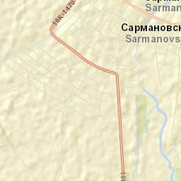 Sarmanovskiy Rayon Street Map