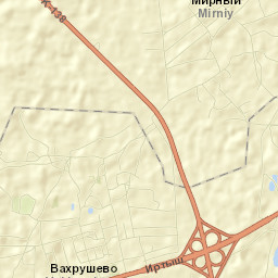 Vakhrushevo Street Map