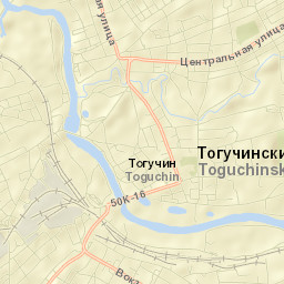 Toguchin Street Map