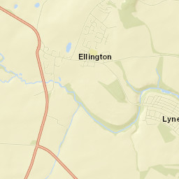 Lynemouth Street Map