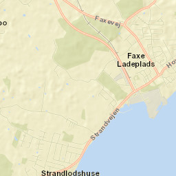 Faxe Ladeplads Street Map