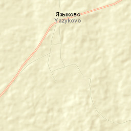 Yazykovo Street Map