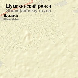 Shumikha Street Map