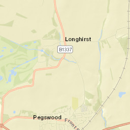 2 Station Cottages, Longhirst, Morpeth, Northumberland NE61 3 Street Map