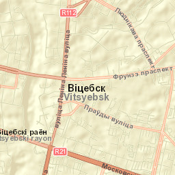 Vitebsk Street Map