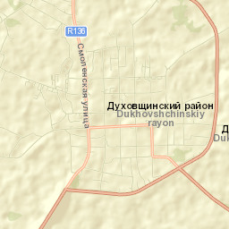 Dukhovshchina Street Map