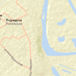 Poretskoye Street Map