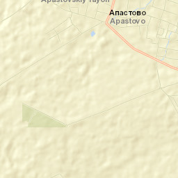 Apastovo Street Map