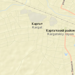 Kargat Street Map