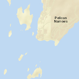 Pelican Narrows Street Map