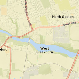 Ashington Street Map