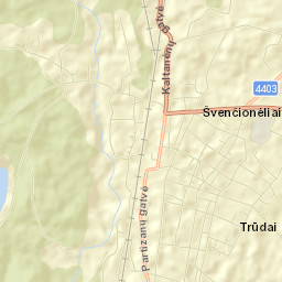 Švenčionėliai Street Map