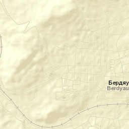 Berdyaush Street Map